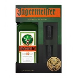 Jagermeister Party Box z pompką i kieliszkami 1,75L